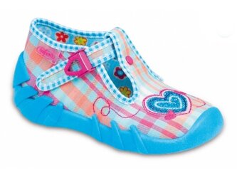 110P136 24 - dív.přez.,káro tyrkys s růž., srdíčko S 110P136_25