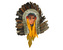 Závěsná dekorace Indiánský náčelník 20 cm - var. A