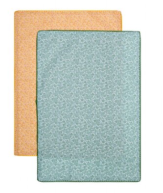 Sada 2 ks kuchyňských utěrek | SELYN | květinový motiv | 2*45x65 cm | 703737