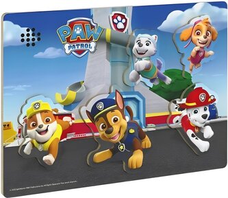 Dřevené puzzle se zvukem - Tlapková Patrola