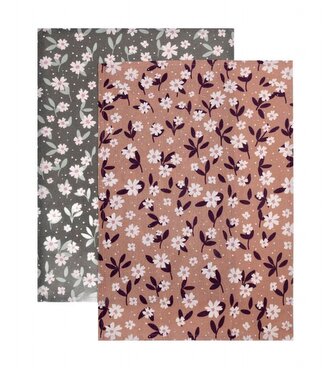 Sada kuchyňských utěrek | CONNIE | v květinovém motivu | 2*45x65 cm | 703553