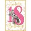 Kartka urodzinowa Have a fantastic 18th birthday