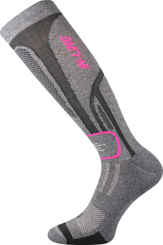 VoXX® podkolenky In-line šedá melé/růžová 39-42 (26-28) 1 pár