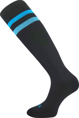 VoXX® podkolenky Retrana černá/tyrkysová 35-38 (23-25) 1 pár