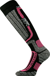 VoXX® podkolenky lyžařské Kerax - CoolMax® magenta 39-42 (26-28) 1 pár