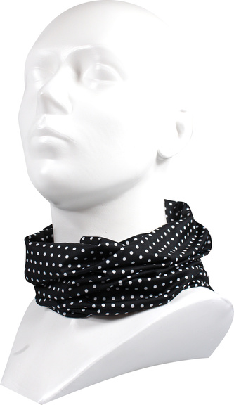 VoXX® Multifunkční návlek VoXX puntík bílá uni 1 ks