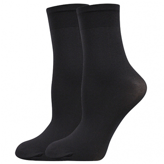 Lady B ponožky MICRO socks 50 DEN nero uni 6 párů