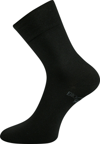 Lonka® ponožky Bioban BIO bavlna černá 47-50 (32-34) 3 páry