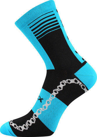 VoXX® ponožky Ralfi neon tyrkys 39-42 (26-28) 1 pár