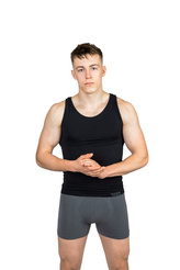 VoXX® nátělník BambooSeamless 020 black M-L 1 ks