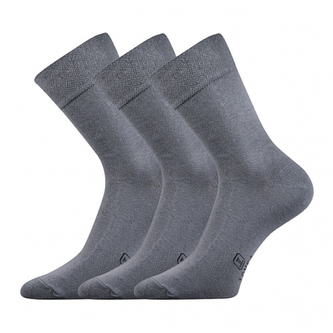 Lonka® ponožky Dasilver sv.šedá 39-42 (26-28) 3 páry