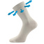 Lonka® ponožky Drbambik sv.šedá 39-42 (26-28) 3 páry