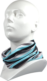 VoXX® Multifunkční návlek VoXX pruhy neon tyrkys uni 1 ks