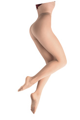 Lady B punčochové kalhoty INVISIBLE tights 8 DEN beige XL/176-182/116 1 ks