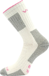 VoXX® ponožky Empire dětská sv.šedá/růžová 30-34 (20-22) 1 pár