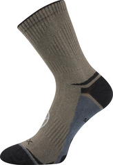VoXX® ponožky Optifan 03 khaki 39-42 (26-28) 1 pár