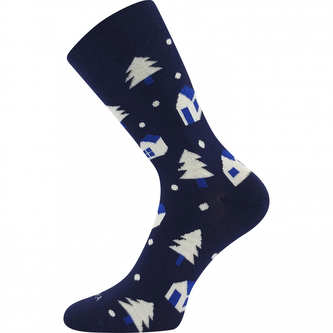 Lonka® ponožky Damerryk domečky 20-24 (14-16) 3 páry