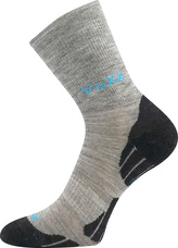 VoXX® ponožky Irizarik sv.šedá/tyrkys 30-34 (20-22) 1 pár