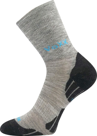 VoXX® ponožky Irizarik sv.šedá/tyrkys 30-34 (20-22) 1 pár