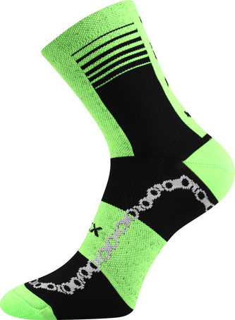 VoXX® ponožky Ralfi neon zelená 35-38 (23-25) 1 pár