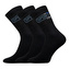 Boma® ponožky Spot 3pack černá 35-38 (23-25) 1 pack