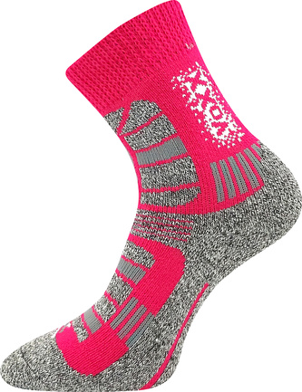 VoXX® ponožky Traction dětská magenta 25-29 (17-19) 1 pár