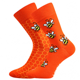 Lonka® ponožky Doble Sólo 13/včelky 35-38 (23-25) 3 páry