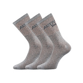 Boma® ponožky Spotlite 3pack světle šedá 39-42 (26-28) 1 pack