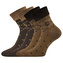 Lonka® ponožky Frotana caffe brown 35-38 (23-25) 2 páry