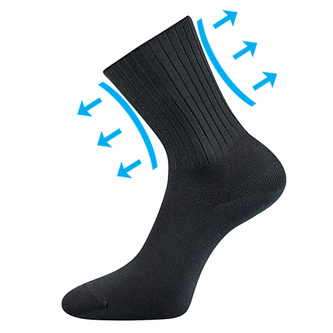 Boma® ponožky Diarten tmavě šedá 46-48 (31-32) 3 páry