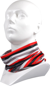 VoXX® Multifunkční návlek VoXX pruhy neon červená uni 1 ks