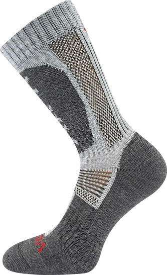 VoXX® ponožky Nordick sv.šedá melé 43-46 (29-31) 1 pár