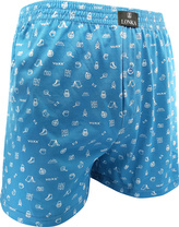 Pánské trenky Lonka modré (Karlos-kemping) XL