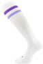 VoXX® podkolenky Retrana bílá/fialová 39-42 (26-28) 1 pár
