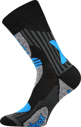 VoXX® ponožky Vision černá-modrá 43-46 (29-31) 1 pár