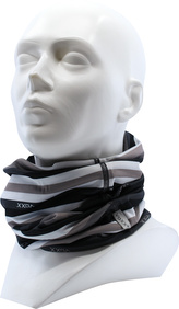 VoXX® Multifunkční návlek SOLID pruhy šedá uni 1 ks