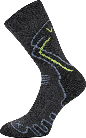 VoXX® ponožky Limit III antracit 39-42 (26-28) 3 páry