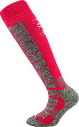 VoXX® podkolenky lyžařské Carving dětské magenta 25-29 (17-19) 1 pár
