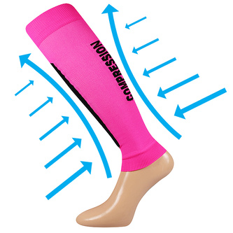 VoXX® Flex neon růžová L-XL 1 pár