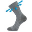 VoXX® ponožky Optimus sv.šedá 39-42 (26-28) 1 pár