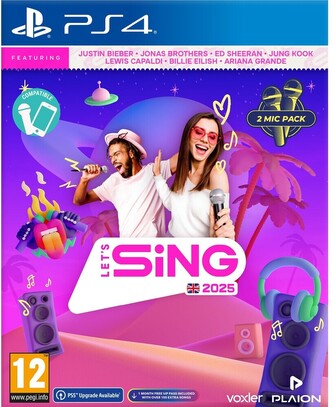 Let’s Sing 2025 + 2 mikrofony (PS4)