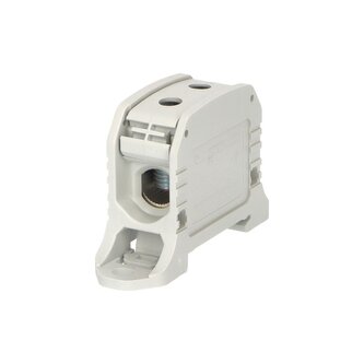 Svorka univerzální RKA 35 L G, 125A, 1pól., AL/CU, šedá, na DIN/ na panel