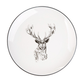 Vánoční talíř  REINDEER | Jídelní talíř s jelenem | 27 cm | 873442