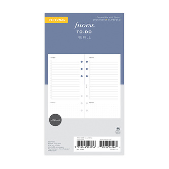 Filofax, Sledování úkolů, Osobní