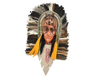 Závěsná dekorace Indiánský náčelník 40 cm - var. A