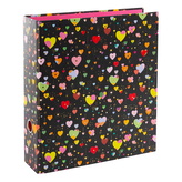 Heart to Heart dark Pořadač A4 pákový 8 cm 29x32 cm 33484 GOLDBUCH
