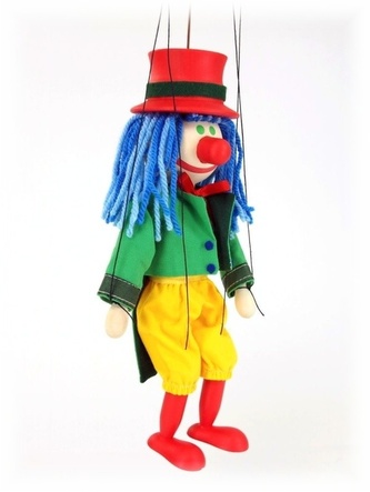 VODNÍK - dřevěná loutka 20 cm