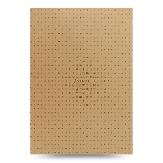 Filofax, Náhradní zápisník pro portfolia a desky, A5, hnědá