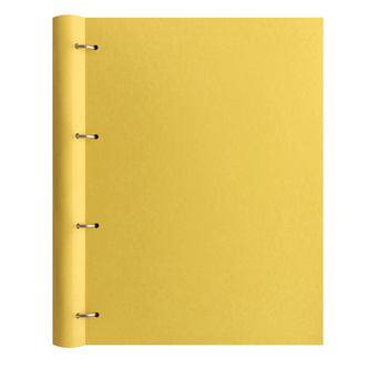 Filofax, Zápisník Clipbook Pastel, A4, pastelová žlutá
