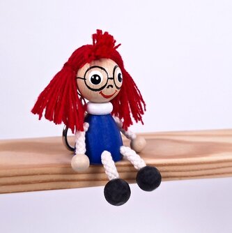 MANIČKA - dřevěná klíčenka